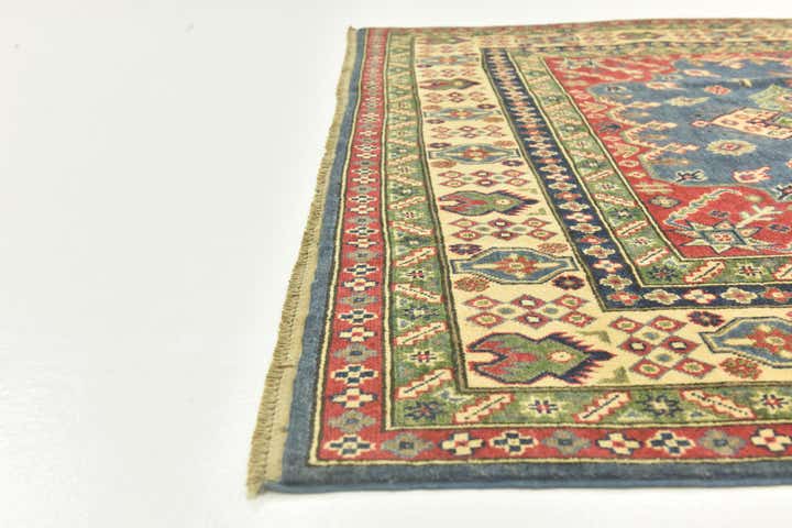 6' 6 x 9' 3 Hand Knotted Kazak Rug
