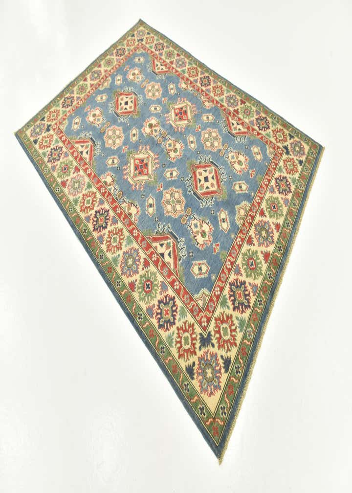 5' 9 x 7' 9 Hand Knotted Kazak Rug