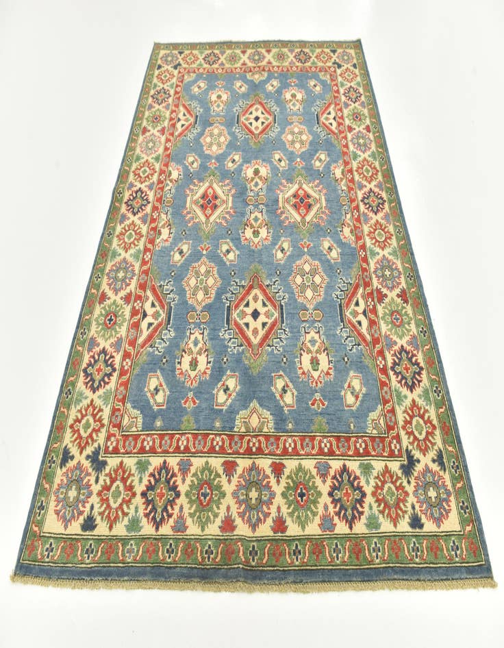 Detail image of 5' 9 x 7' 9 Hand Knotted Kazak Rug