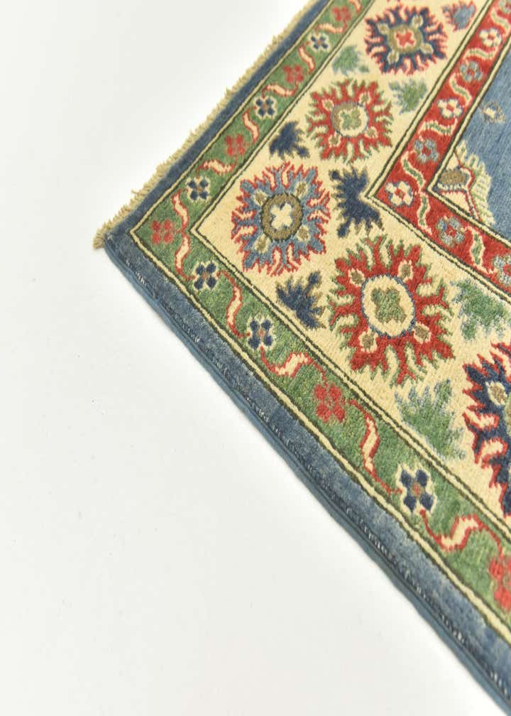 5' 9 x 7' 9 Hand Knotted Kazak Rug