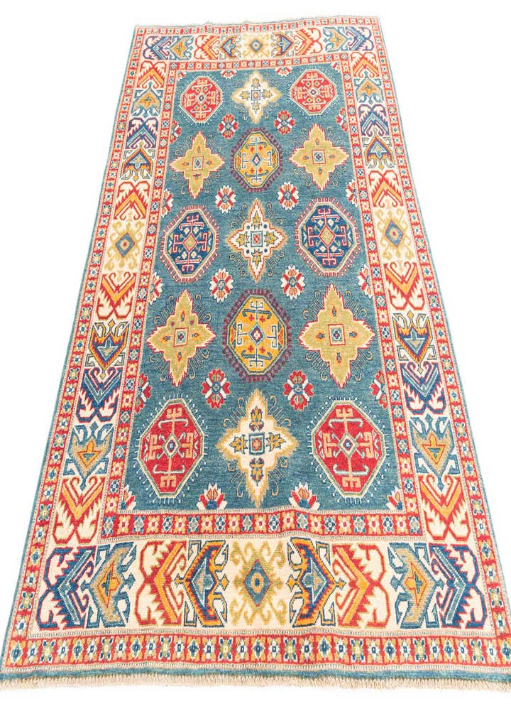 5' x 6' 10 Hand Knotted Kazak Rug