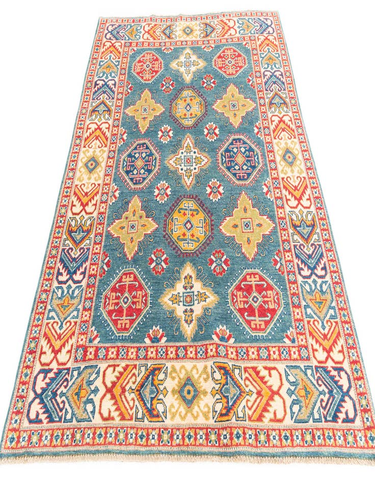 Detail image of 5' x 6' 10 Hand Knotted Kazak Rug