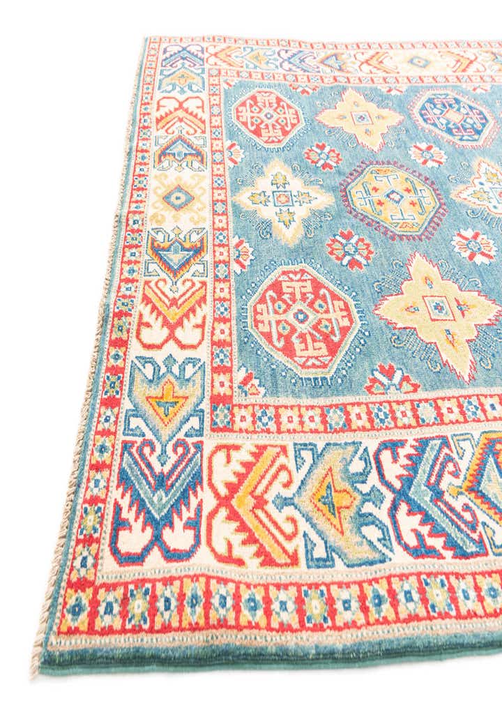5' x 6' 10 Hand Knotted Kazak Rug