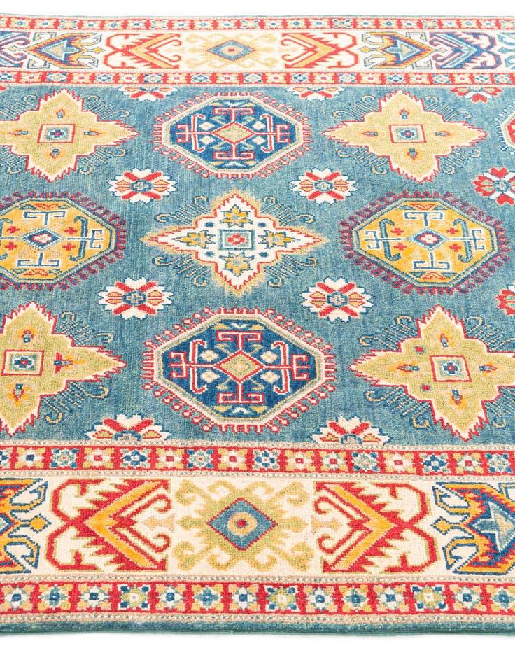 Detail image of 5' x 6' 10 Hand Knotted Kazak Rug