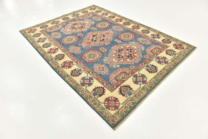 5' 8 x 7' 9 Hand Knotted Kazak Rug