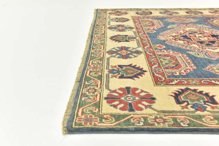 5' 8 x 7' 9 Hand Knotted Kazak Rug