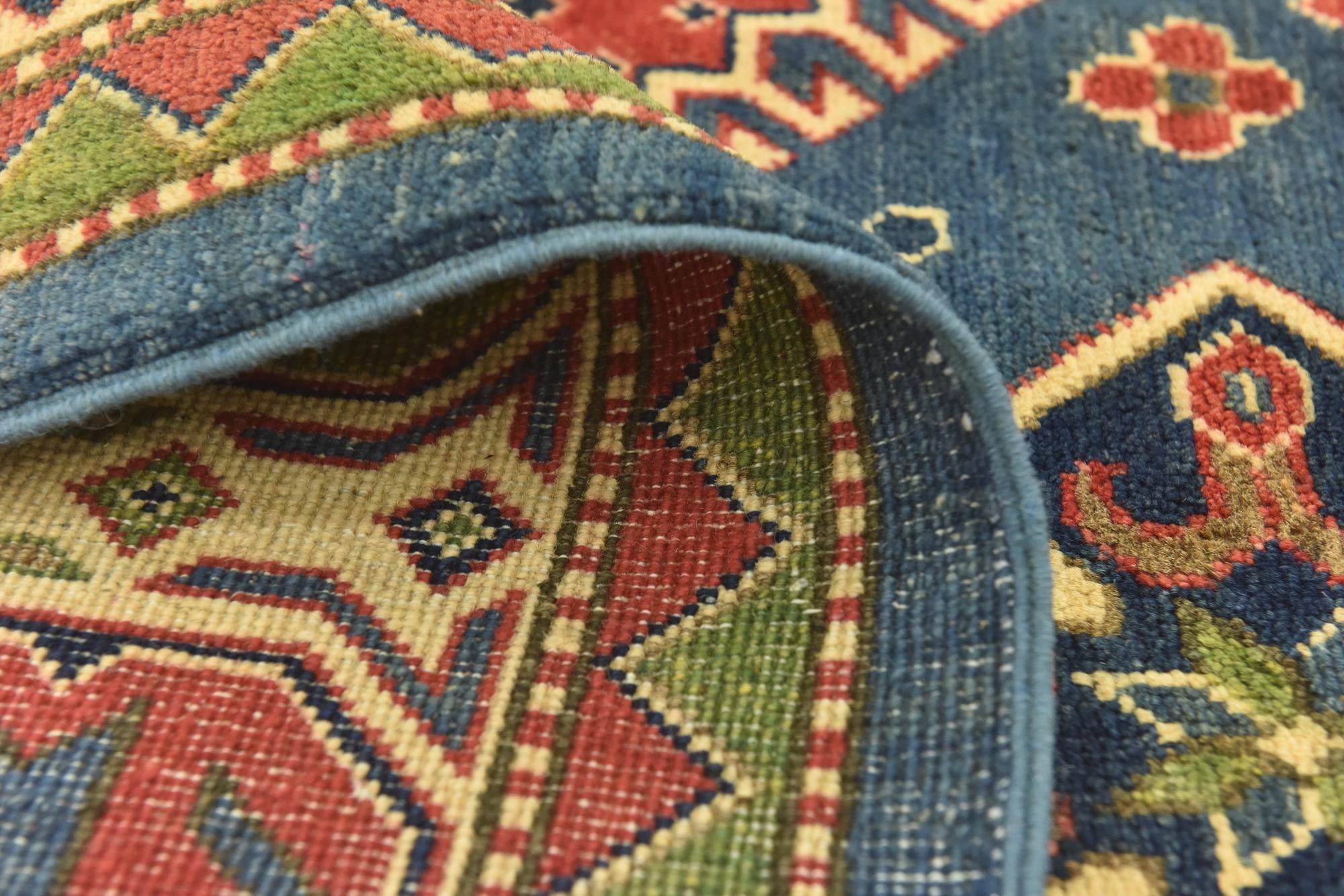 6' 8 x 9' 10 Hand Knotted Kazak Rug
