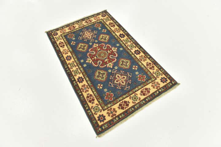 2' 7 x 4' 3 Hand Knotted Kazak Rug