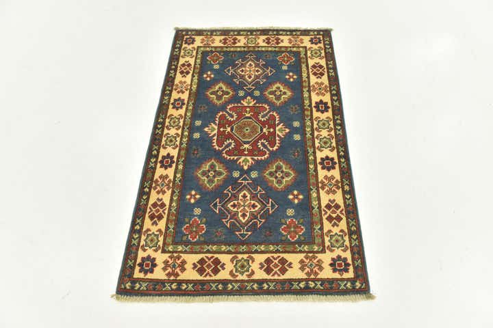 2' 7 x 4' 3 Hand Knotted Kazak Rug