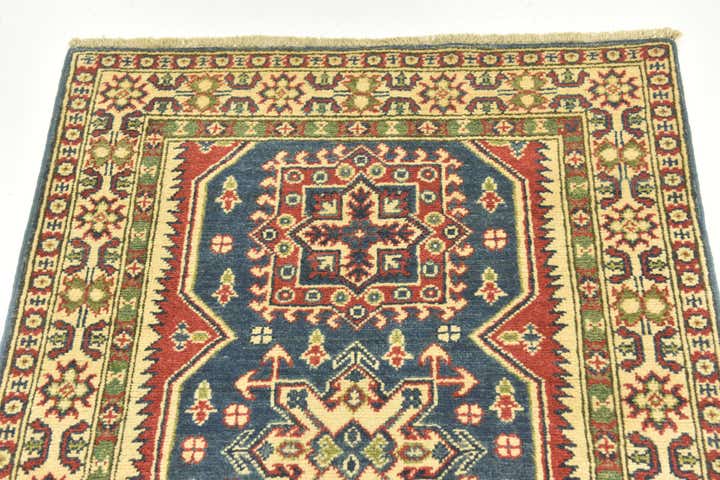 2' 9 x 3' 11 Hand Knotted Kazak Rug