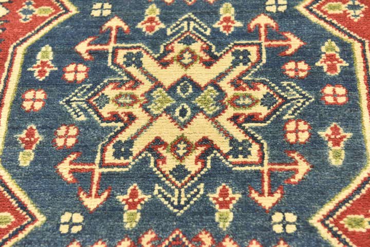 2' 9 x 3' 11 Hand Knotted Kazak Rug