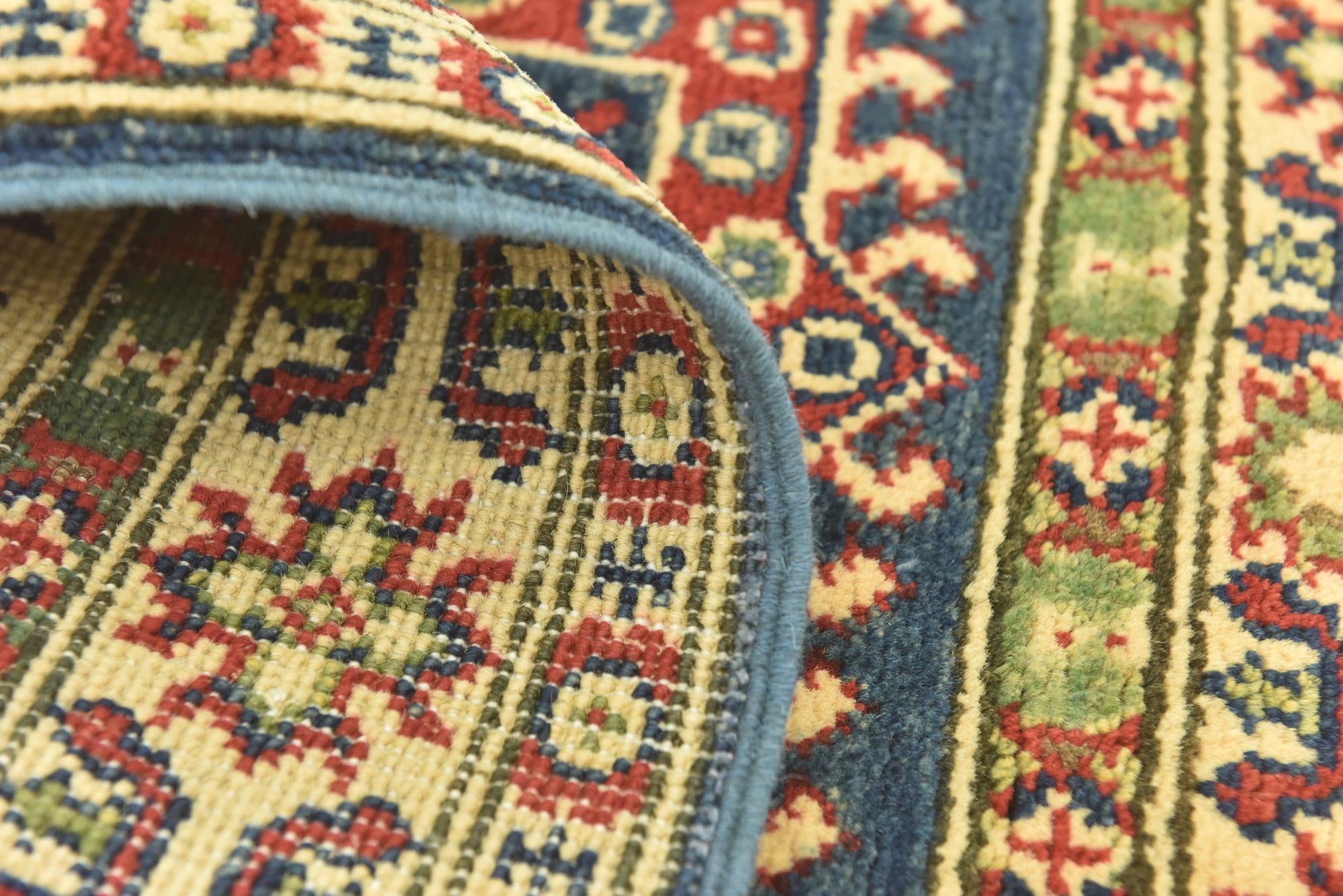 2' 9 x 3' 11 Hand Knotted Kazak Rug