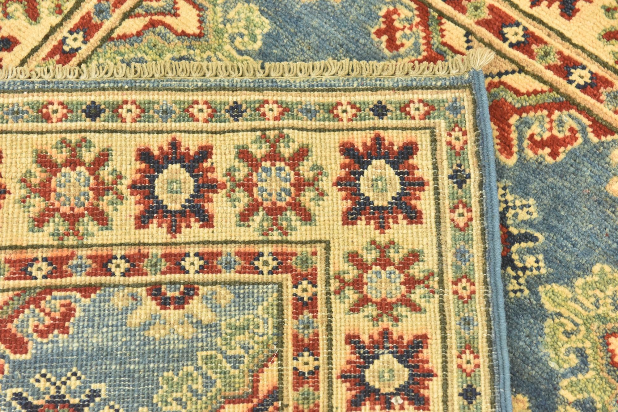 2' 9 x 4' 4 Hand Knotted Kazak Rug