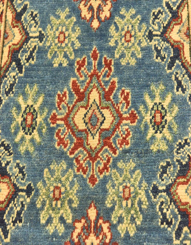 Detail image of 2' 9 x 4' 4 Hand Knotted Kazak Rug