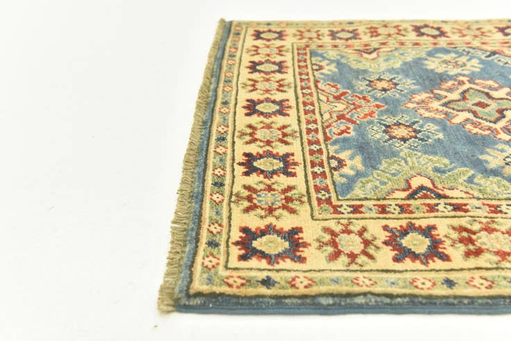 Detail image of 2' 9 x 4' 4 Hand Knotted Kazak Rug