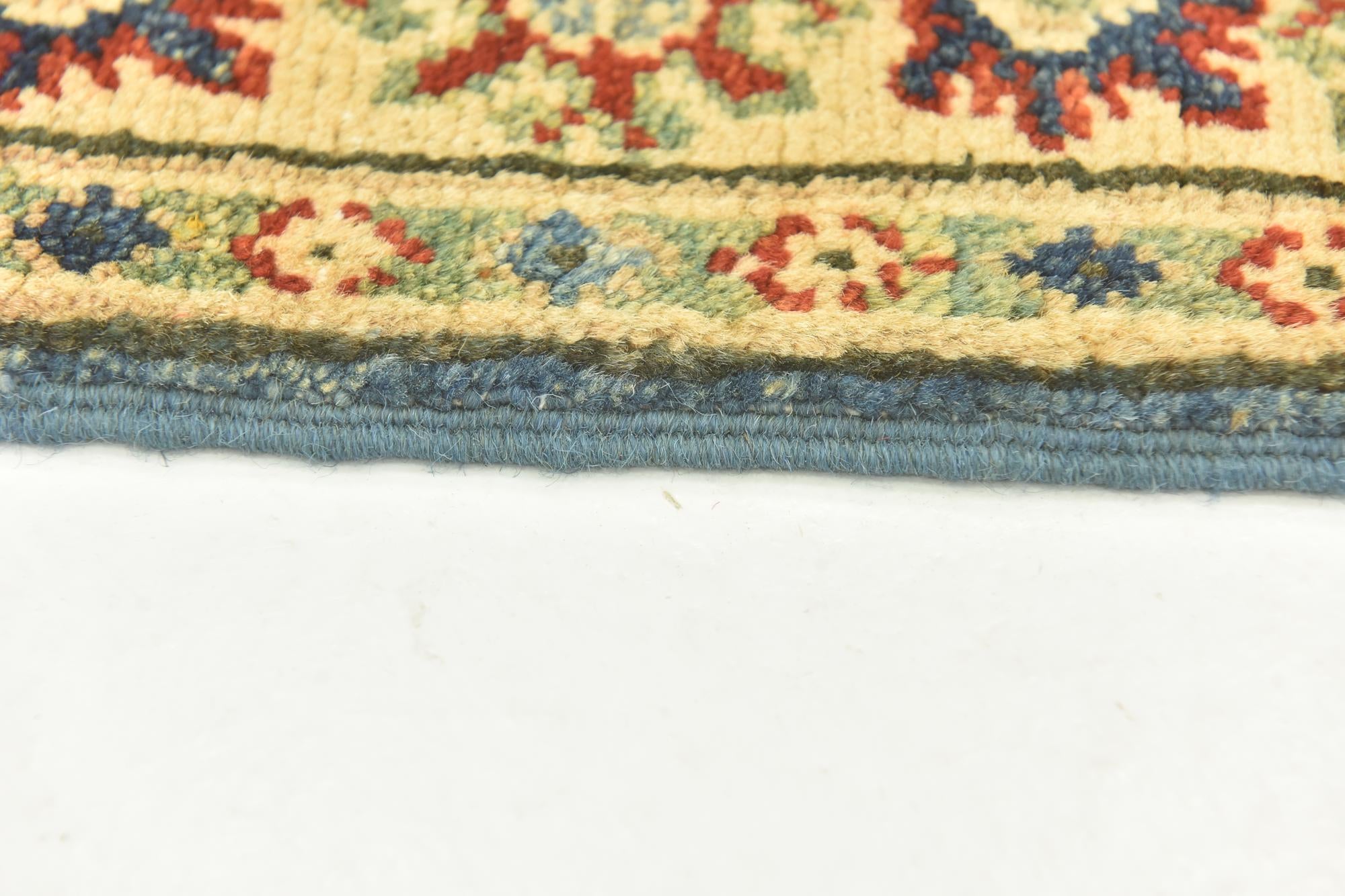 2' 9 x 4' 4 Hand Knotted Kazak Rug