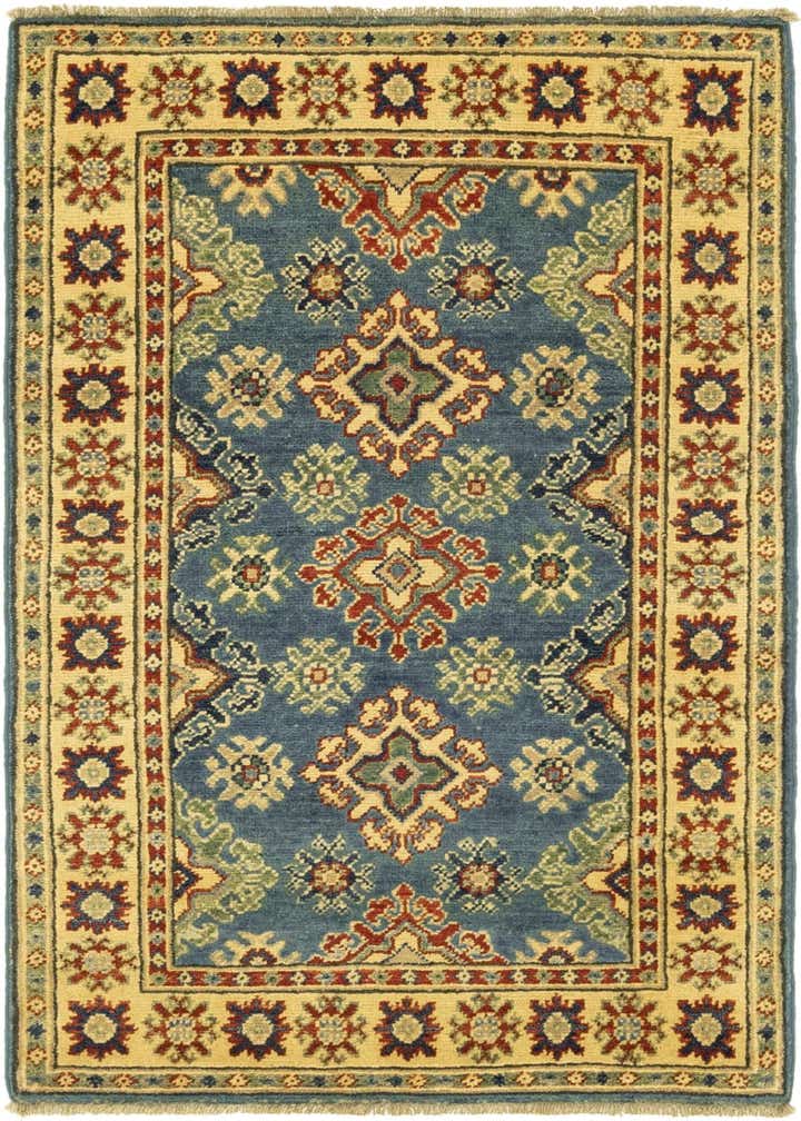 2' 9 x 4' 4 Hand Knotted Kazak Rug