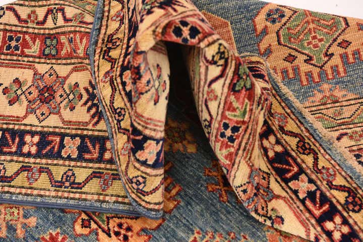200cm x 285cm Hand Knotted Kazak Oriental Rug