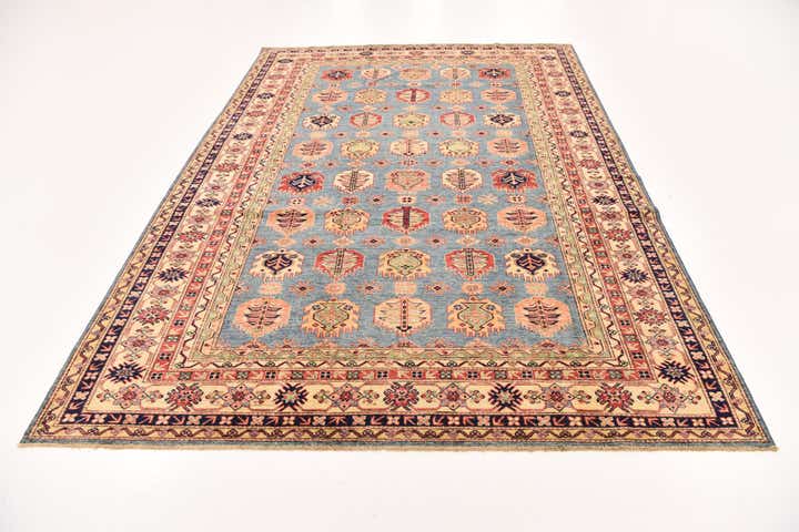 200cm x 285cm Hand Knotted Kazak Oriental Rug