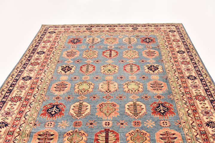 200cm x 285cm Hand Knotted Kazak Oriental Rug
