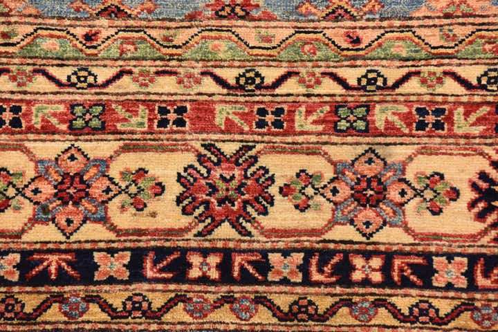 200cm x 285cm Hand Knotted Kazak Oriental Rug
