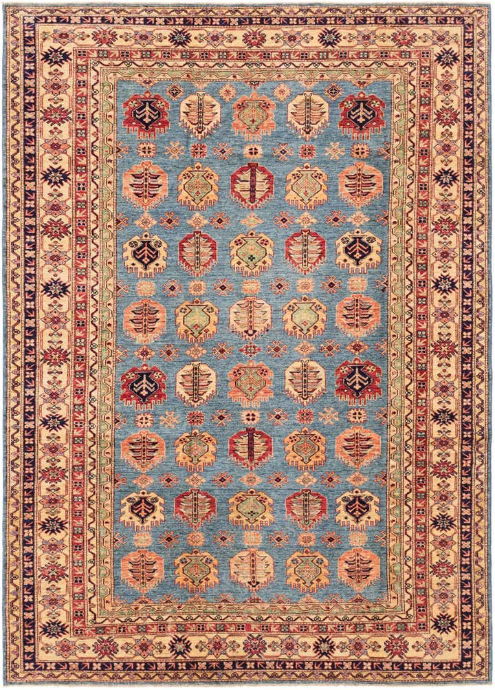 200cm x 285cm Hand Knotted Kazak Oriental Rug