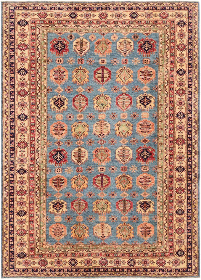 Detail image of 200cm x 285cm Hand Knotted Kazak Oriental Rug