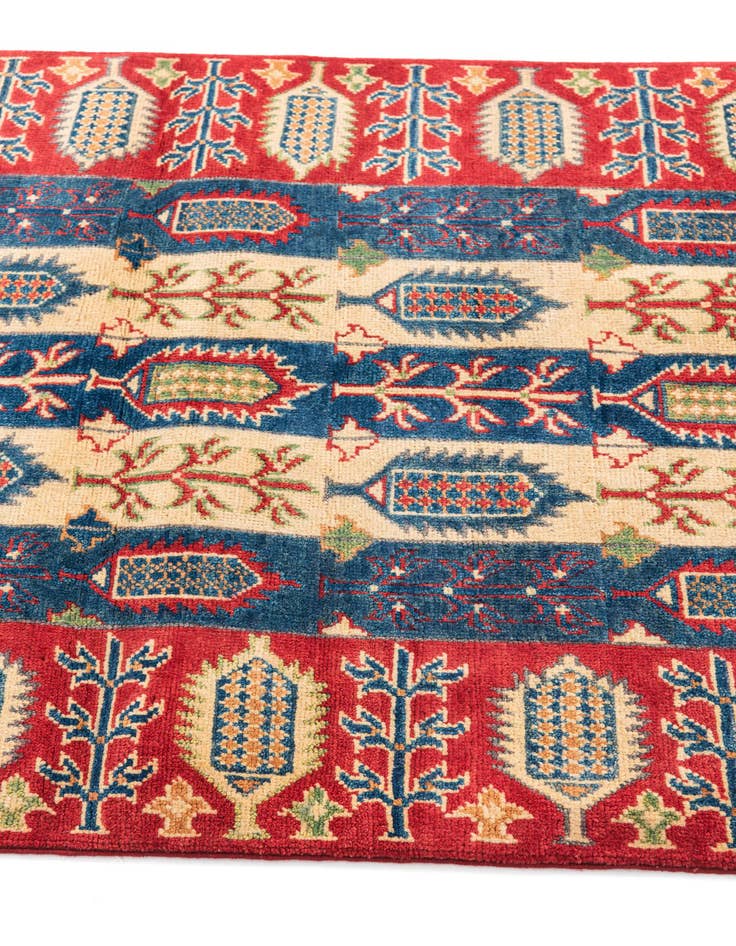 Detail image of 3' 3 x 5'  Hand Knotted Kazak Rug