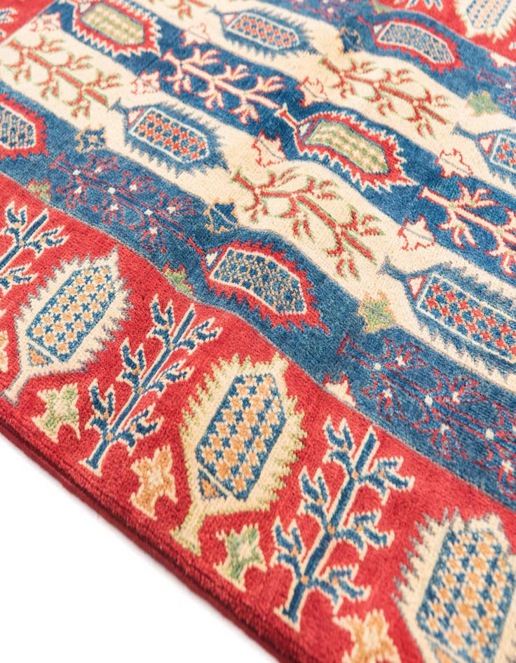 Detail image of 3' 3 x 5'  Hand Knotted Kazak Rug