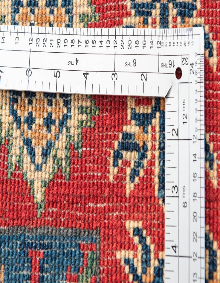 Detail image of 3' 3 x 5'  Hand Knotted Kazak Rug