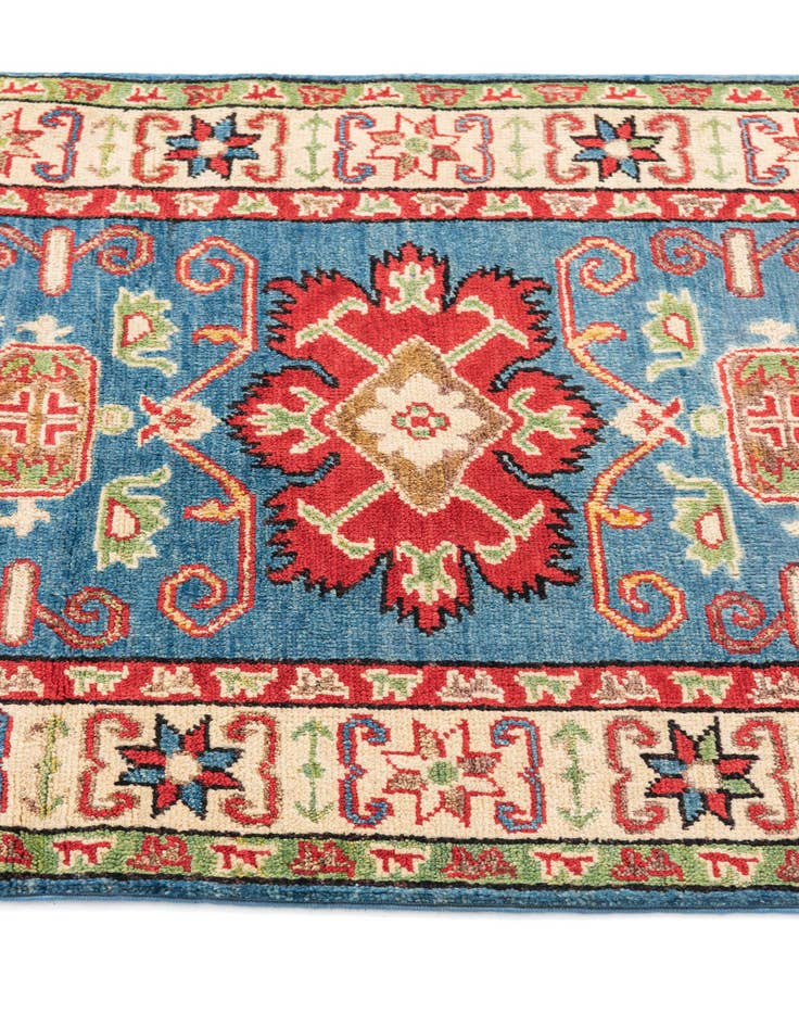 Detail image of 2' 9 x 4' 1 Hand Knotted Kazak Rug