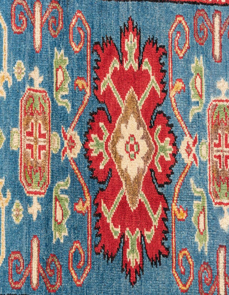 Detail image of 2' 9 x 4' 1 Hand Knotted Kazak Rug