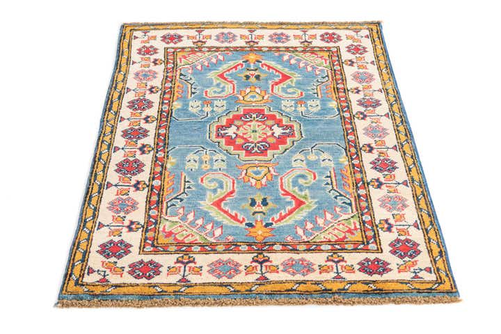 2' 9 x 4' 1 Hand Knotted Kazak Rug