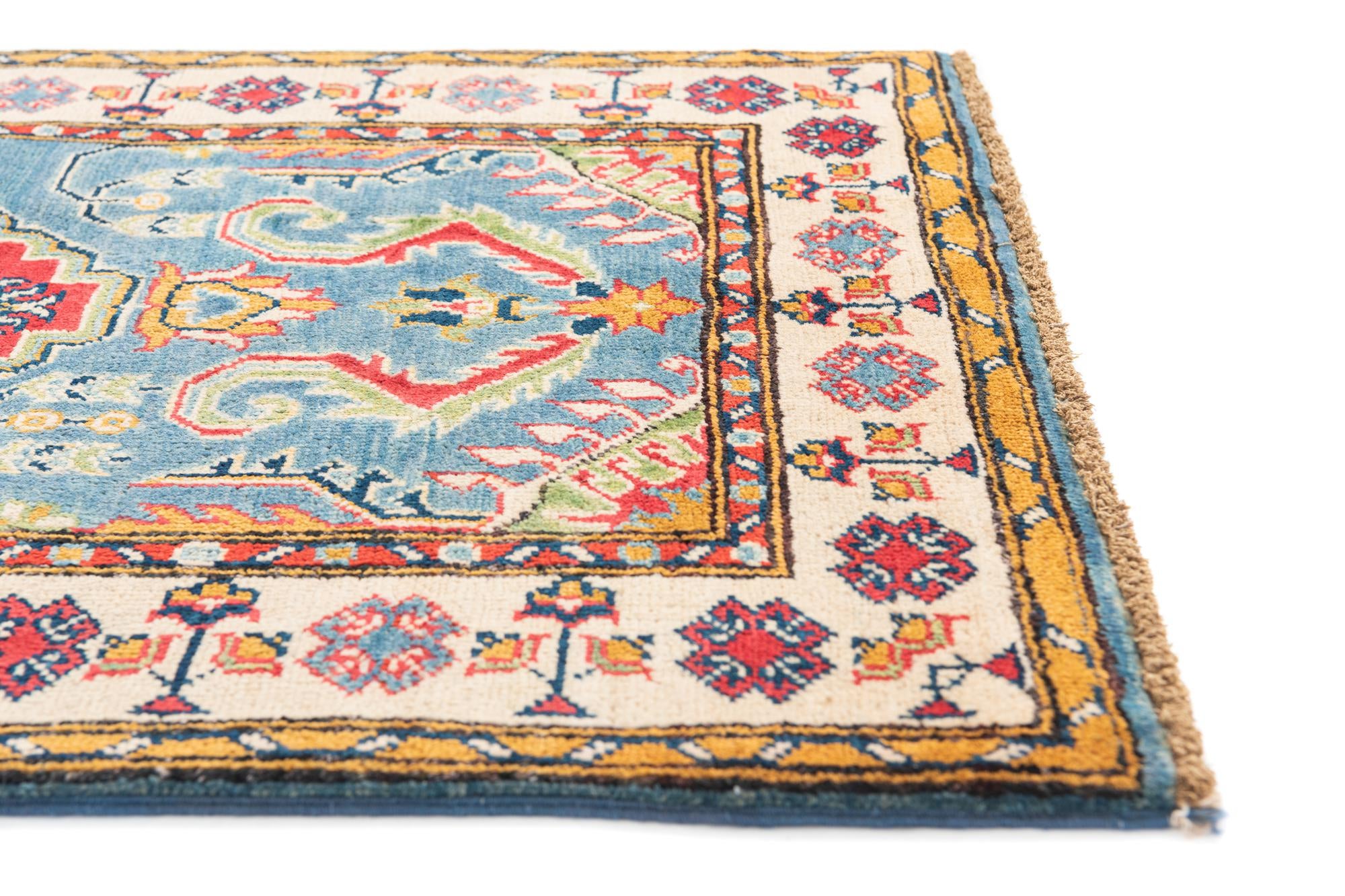85cm x 125cm anudado a mano Kazak Alfombra