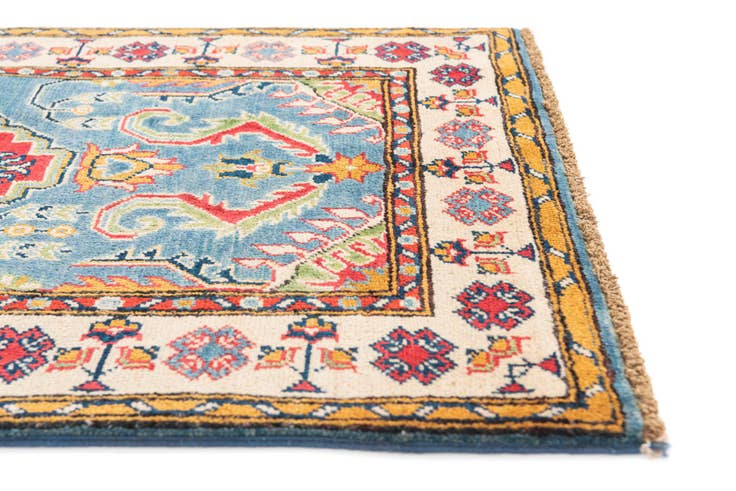 Detail image of 2' 9 x 4' 1 Hand Knotted Kazak Rug