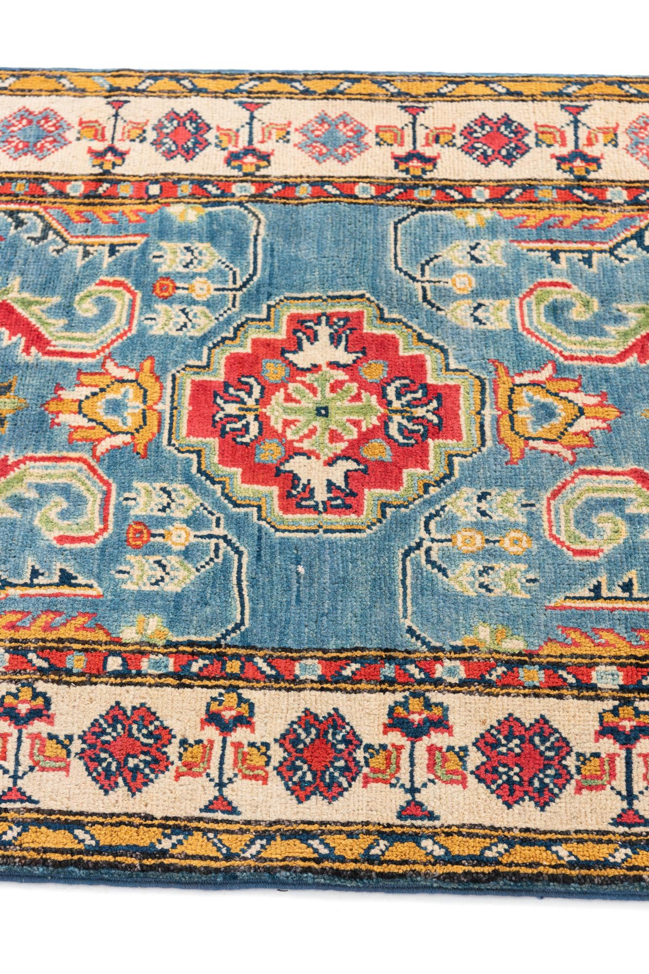 85cm x 125cm anudado a mano Kazak Alfombra