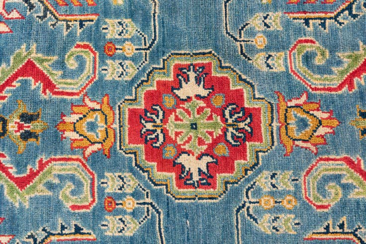 Detail image of 2' 9 x 4' 1 Hand Knotted Kazak Rug