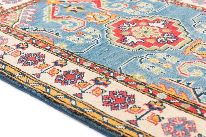 2' 9 x 4' 1 Hand Knotted Kazak Rug