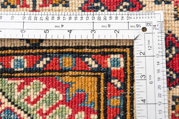 Detail image of 2' 9 x 4' 1 Hand Knotted Kazak Rug