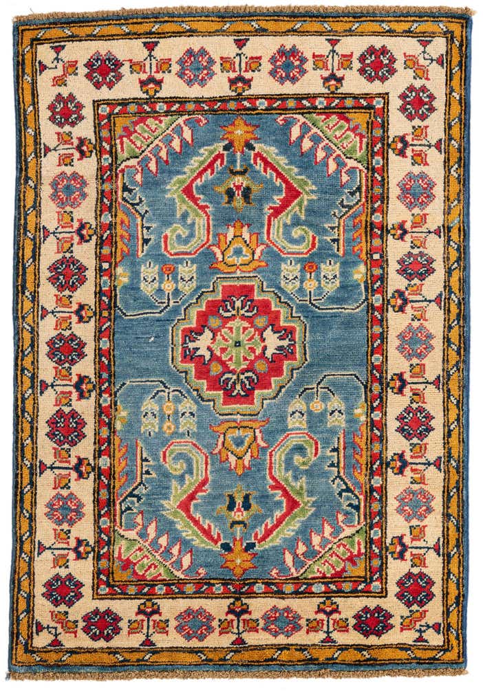 2' 9 x 4' 1 Hand Knotted Kazak Rug