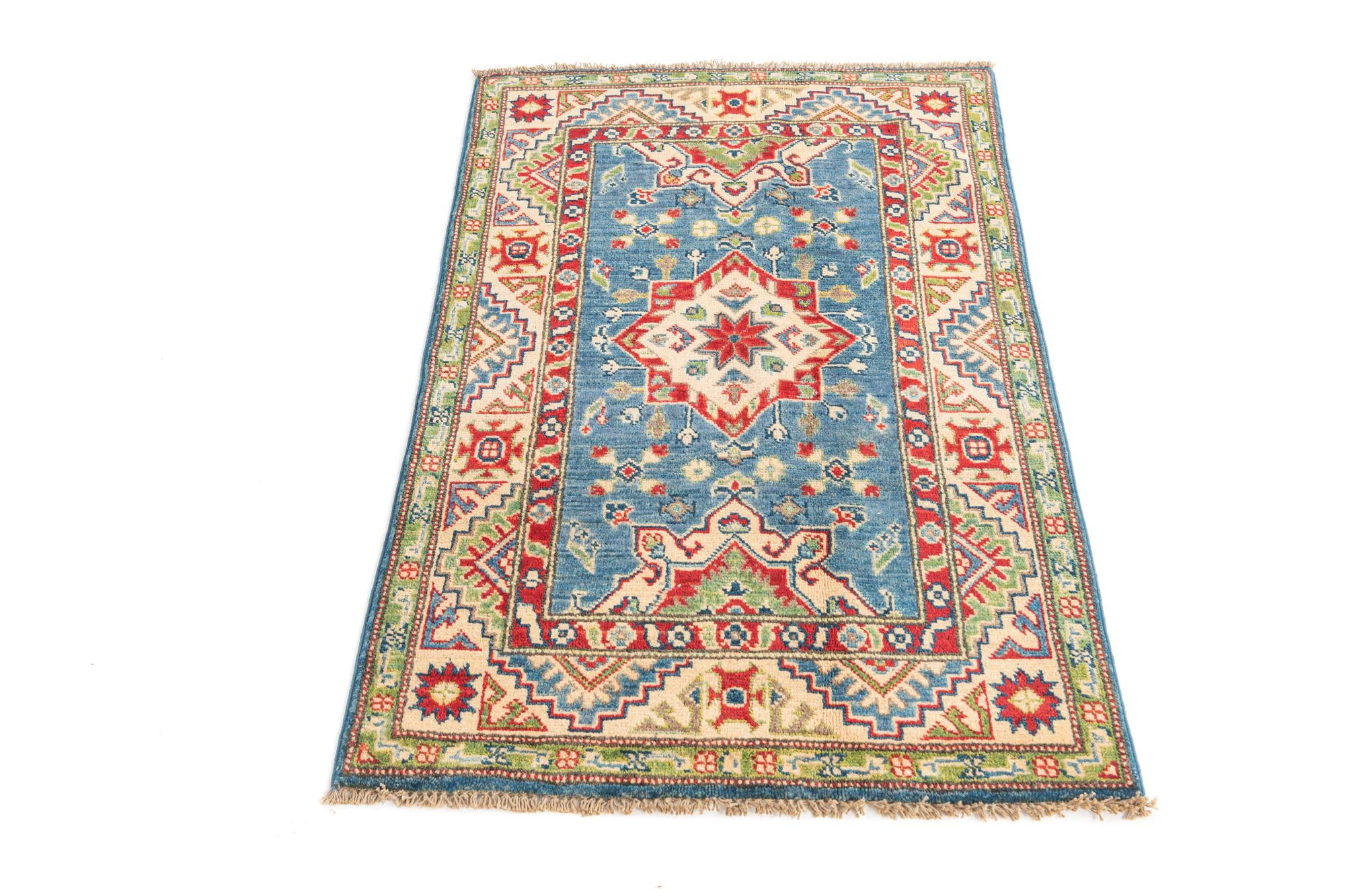 2' 8 x 4' 2 Hand Knotted Kazak Rug