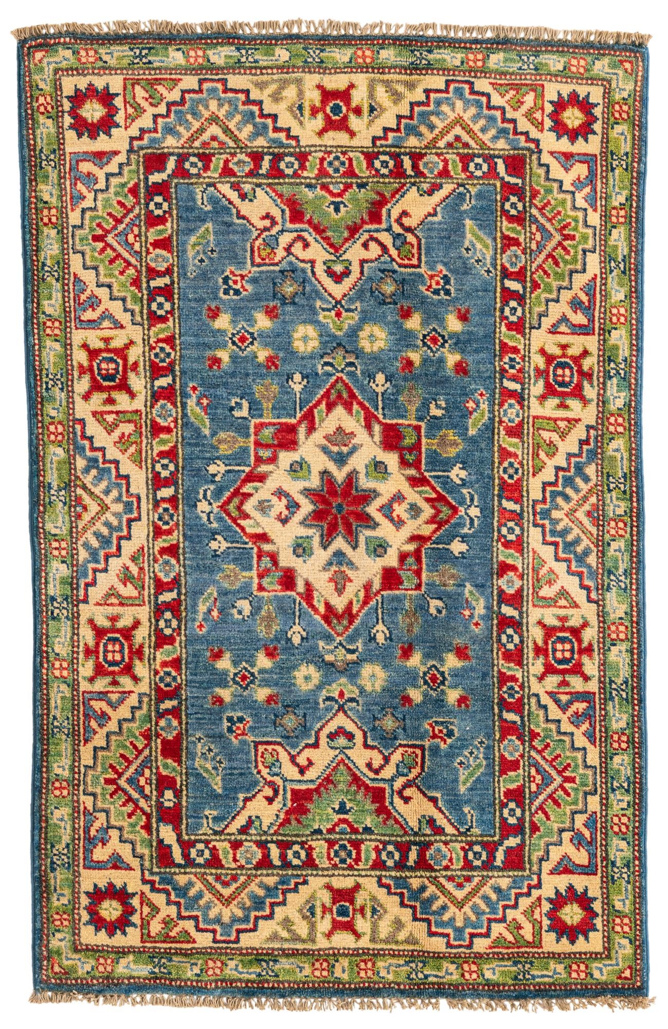 2' 8 x 4' 2 Hand Knotted Kazak Rug