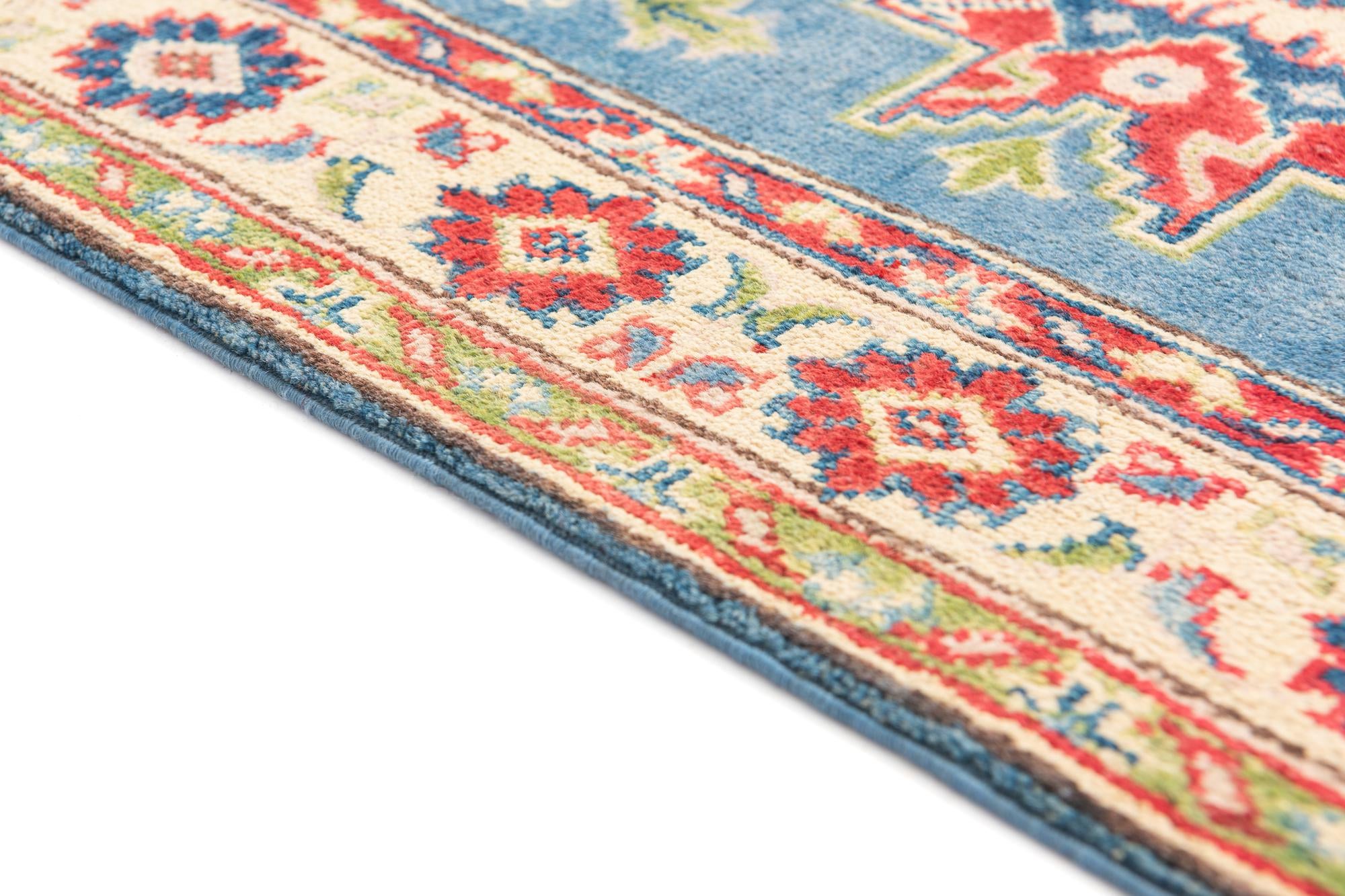 2' 7 x 4' Hand Knotted Kazak Rug