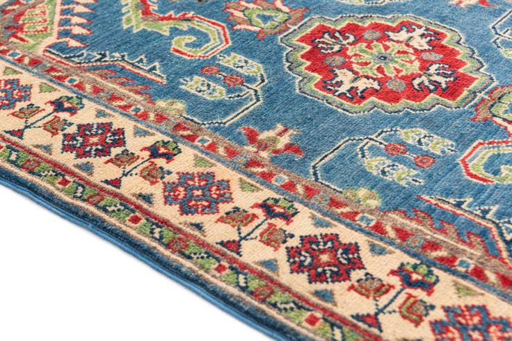Detail image of 2' 8 x 4' 2 Hand Knotted Kazak Rug
