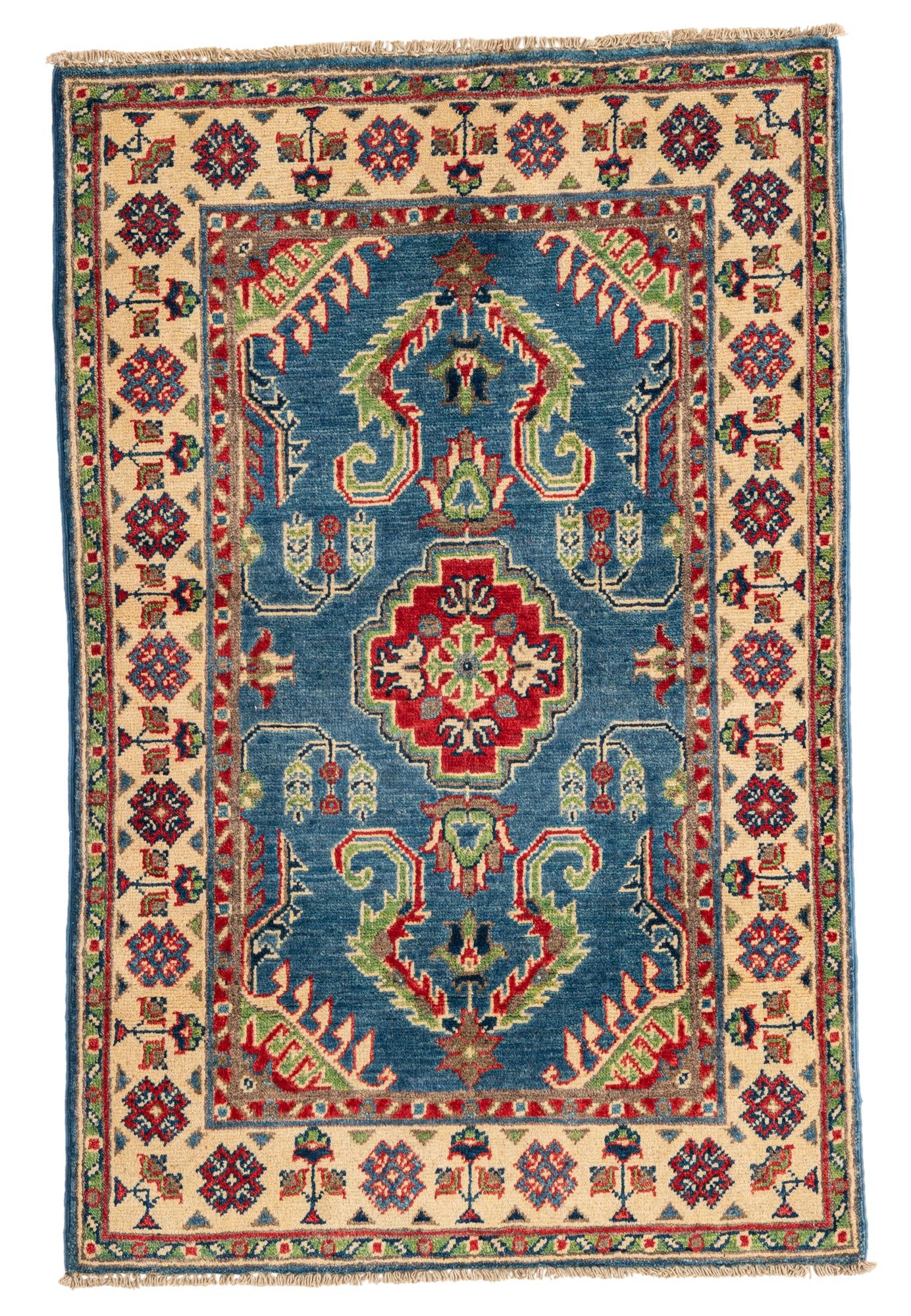 2' 8 x 4' 2 Hand Knotted Kazak Rug