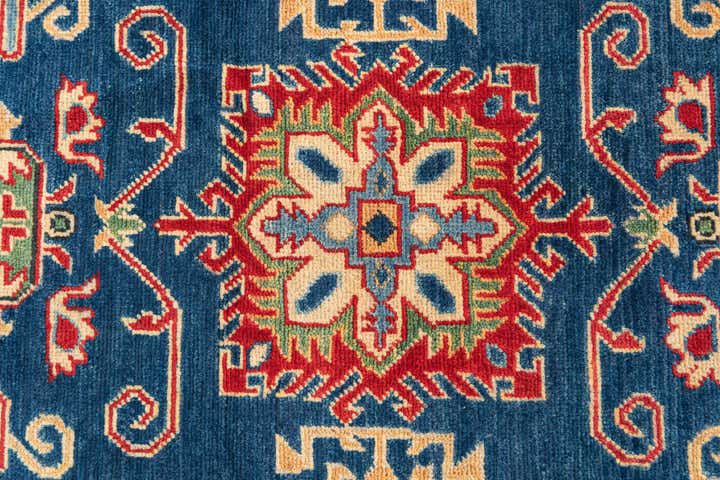 3' 4 x 5' Hand Knotted Kazak Rug