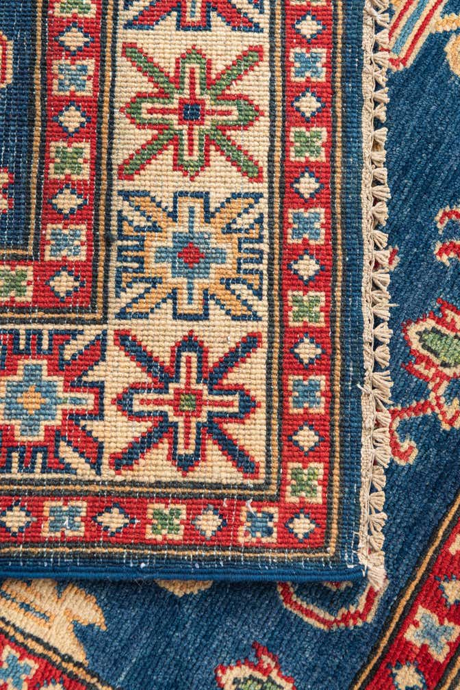 3' 4 x 5' Hand Knotted Kazak Rug