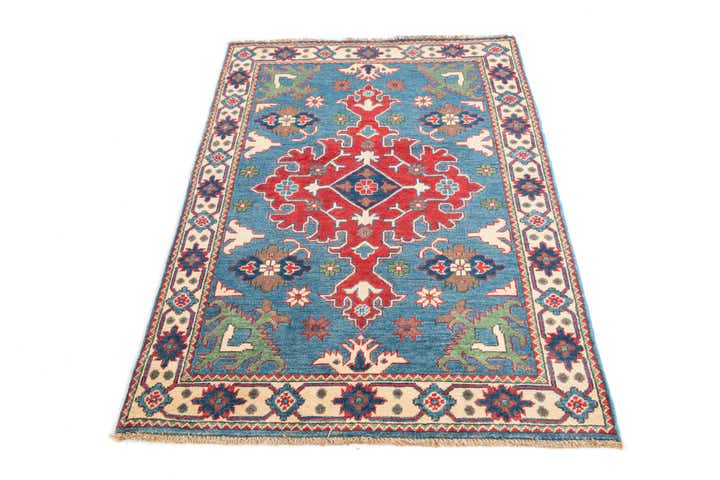 3' 6 x 5' 1 Hand Knotted Kazak Rug