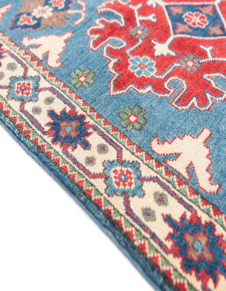 Detail image of 3' 6 x 5' 1  Hand Knotted Kazak Rug