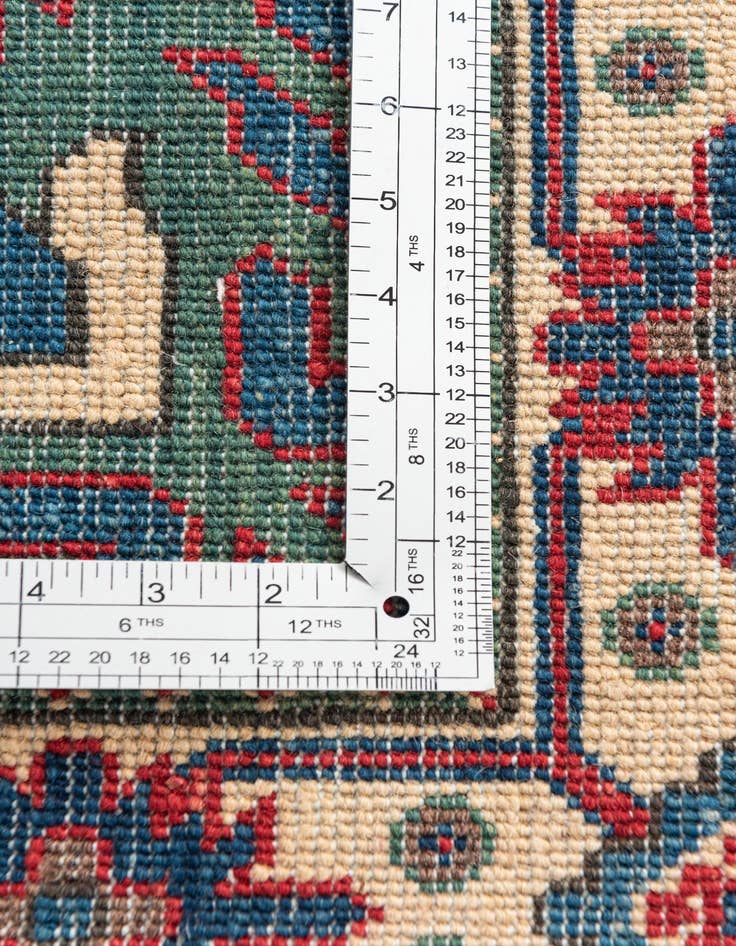 Detail image of 3' 6 x 5' 1  Hand Knotted Kazak Rug